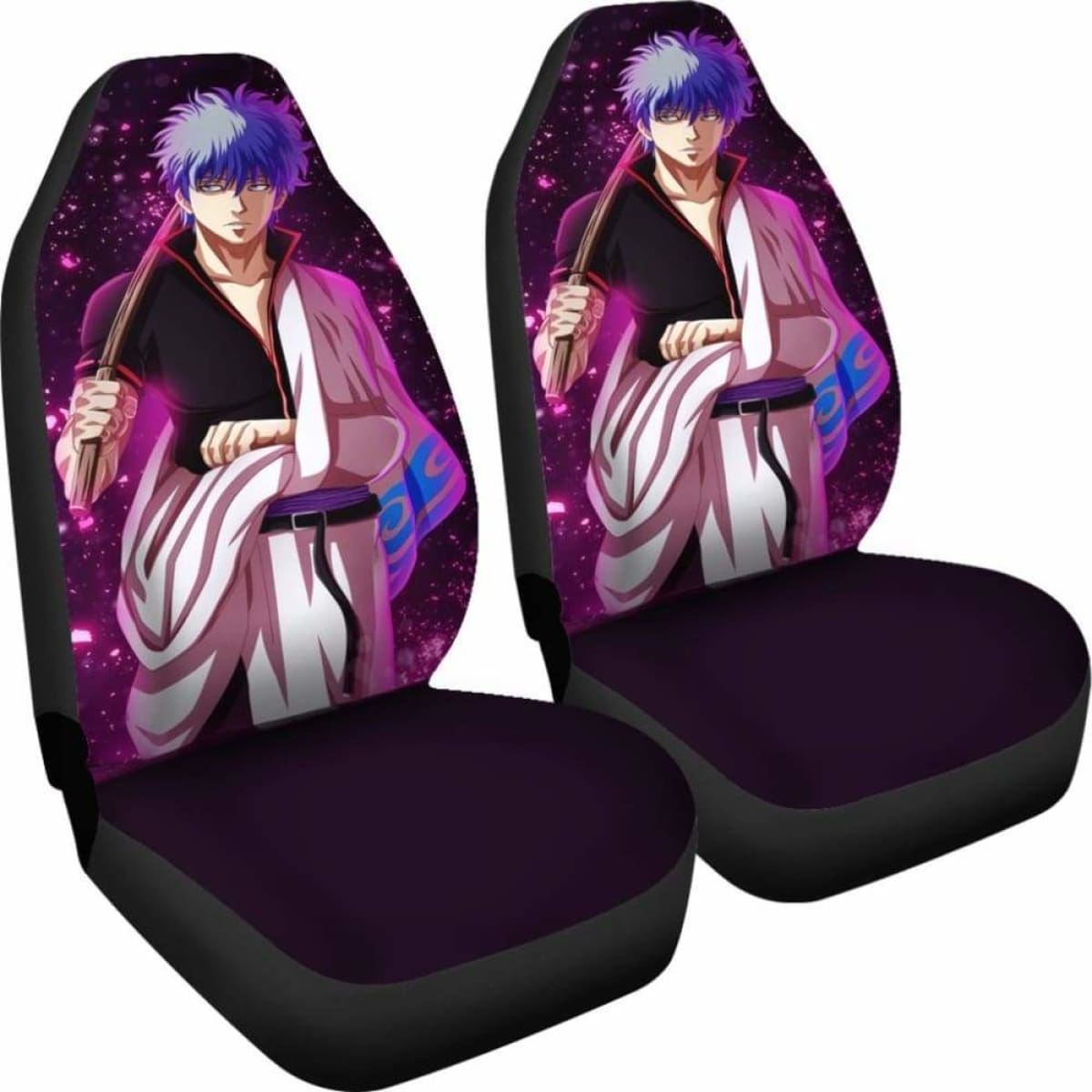 Sakata Gintoki Gintama Seat Covers 101719 Universal Fit