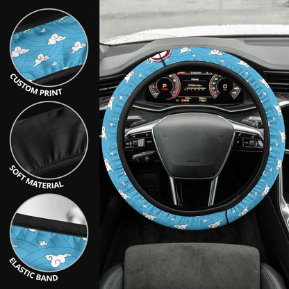 Sakonji Urokodaki Demon Slayers Car Accessorries Anime Steering Wheel Cover