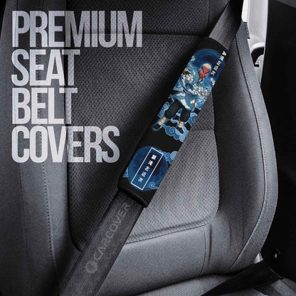 Sakonji Urokodaki Seat Belt Covers Custom Anime Demon Slayer Car Interior Accessories
