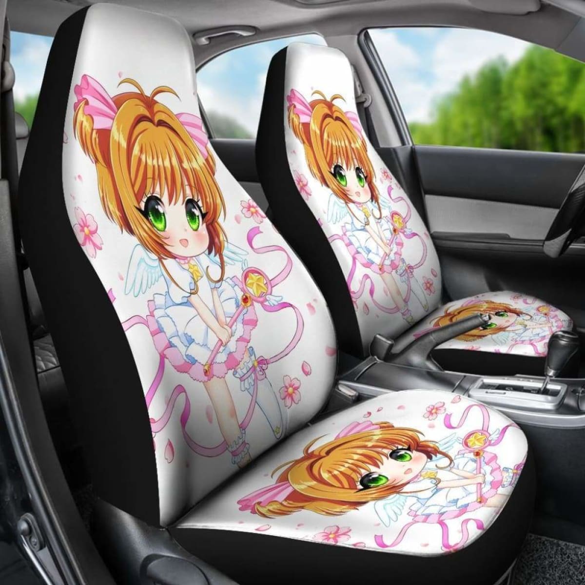 Sakura Chibi Car Seat Covers 1 Universal Fit 051012