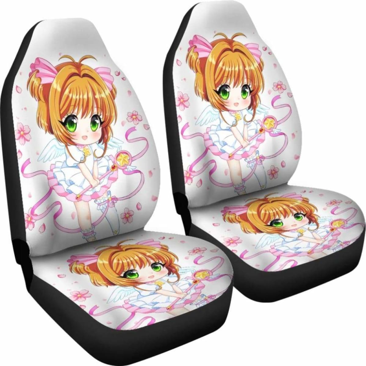 Sakura Chibi Car Seat Covers 1 Universal Fit 051012