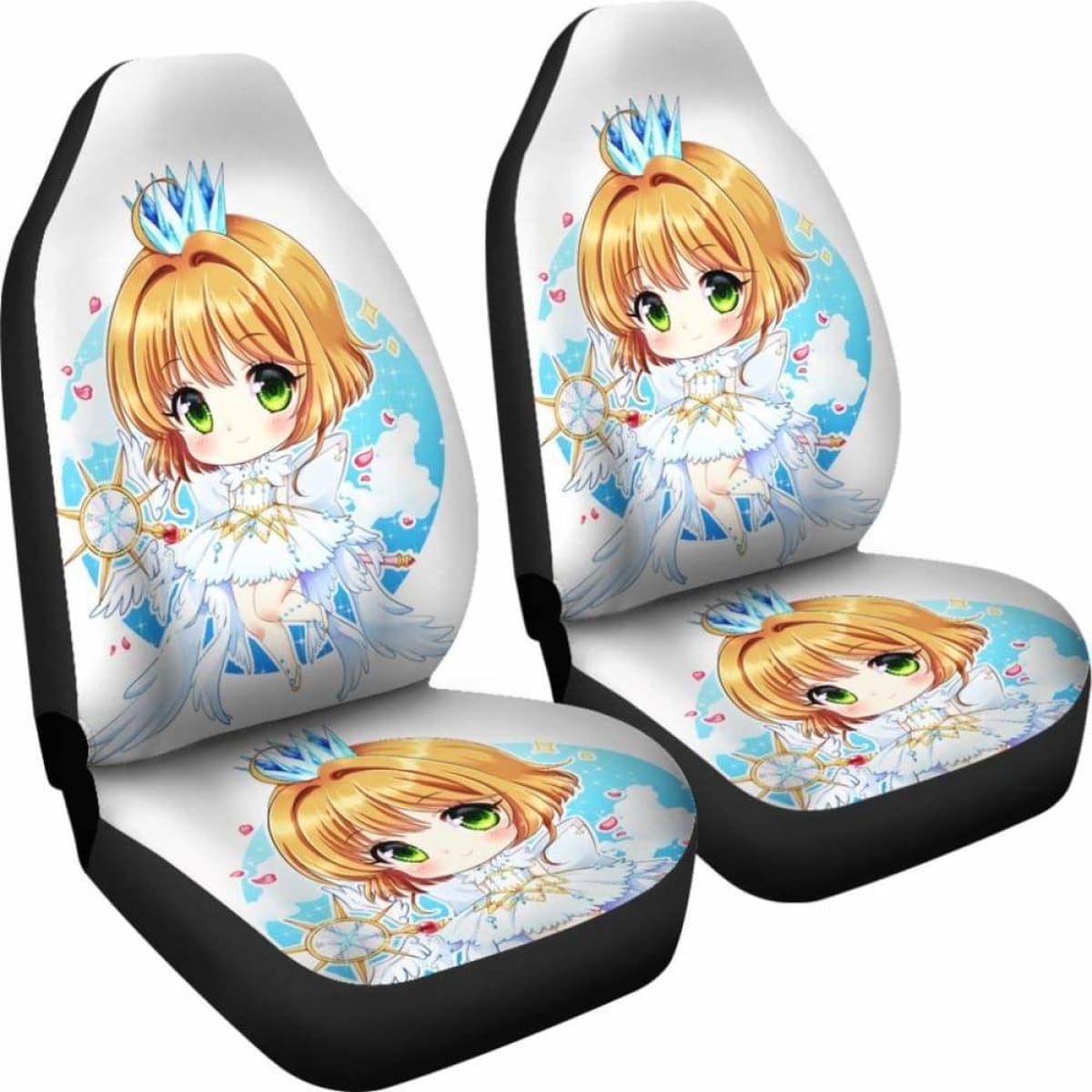 Sakura Chibi Car Seat Covers Universal Fit 051012