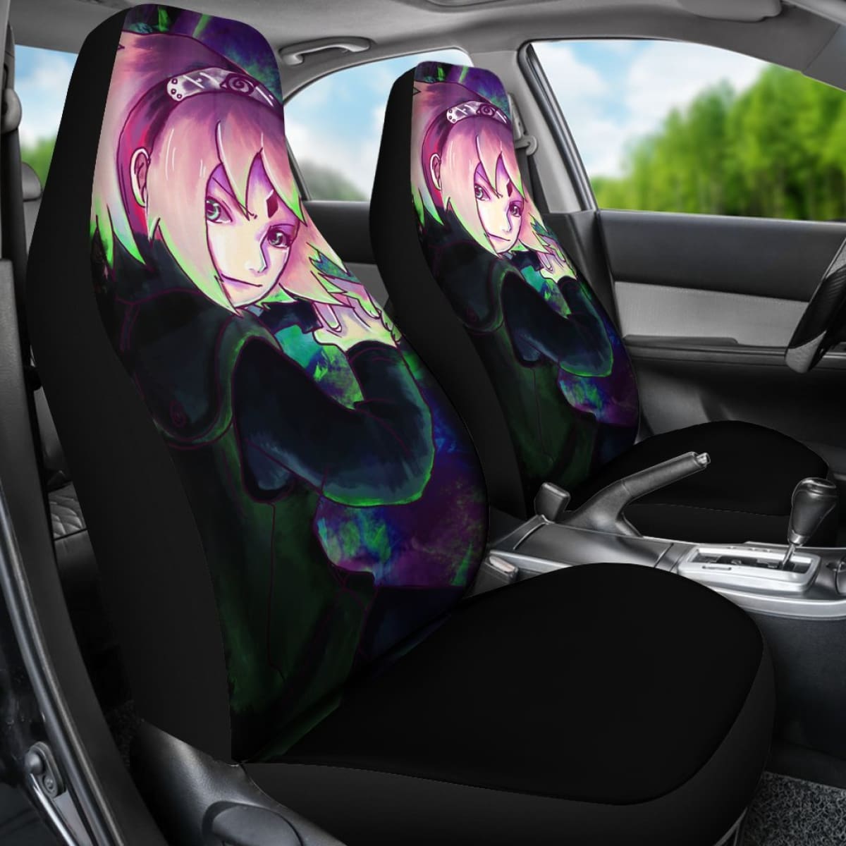 Sakura Naruto Seat Covers Amazing Best Gift Ideas 2020 Universal Fit 090505