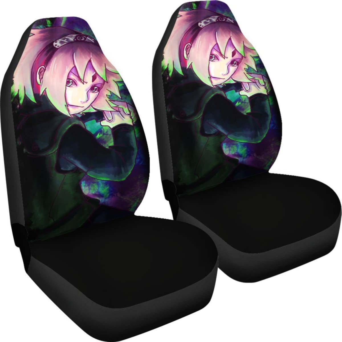 Sakura Naruto Seat Covers Amazing Best Gift Ideas 2020 Universal Fit 090505