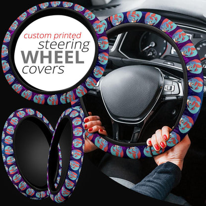 Salamence Anime Custom Car Steering Wheel Cover
