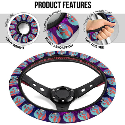 Salamence Anime Custom Car Steering Wheel Cover
