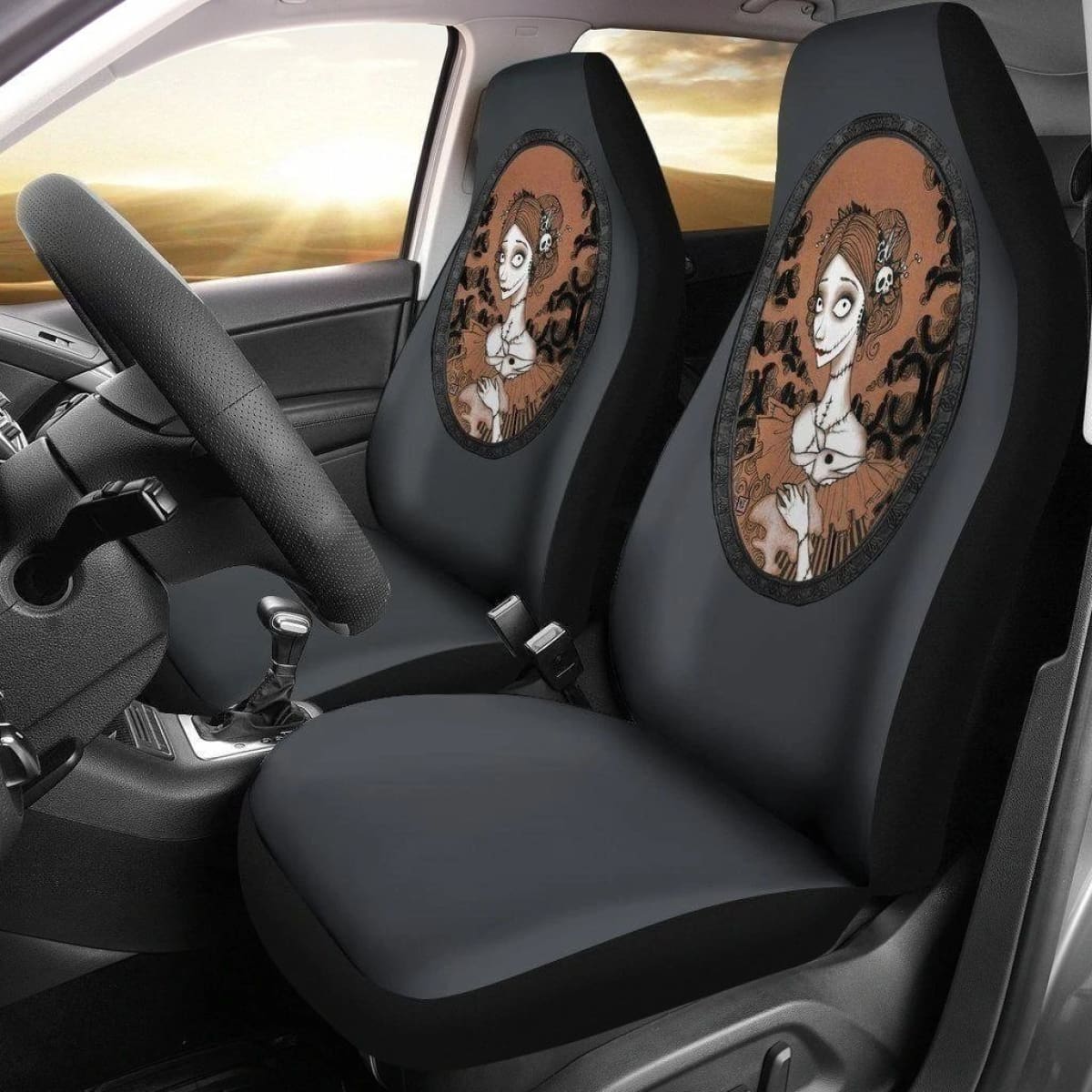 Sally Nightmare Before Christmas Car Seat Covers 3 Universal Fit 194801