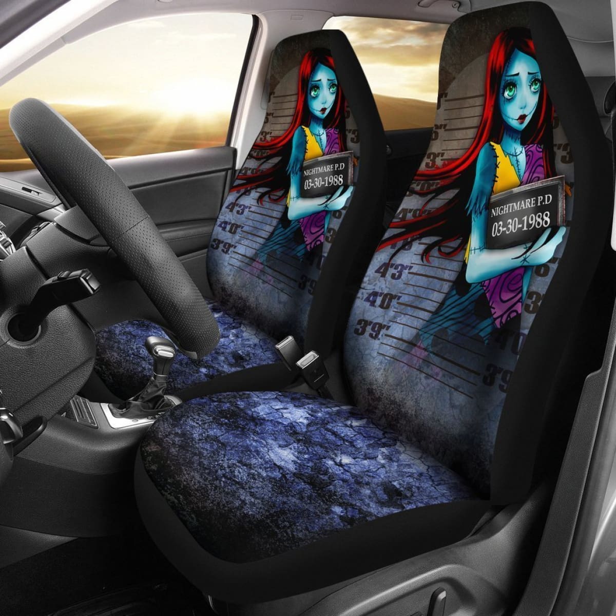 Sally Nightmare P.D 1988 Car Seat Covers Lt02 Universal Fit 225721