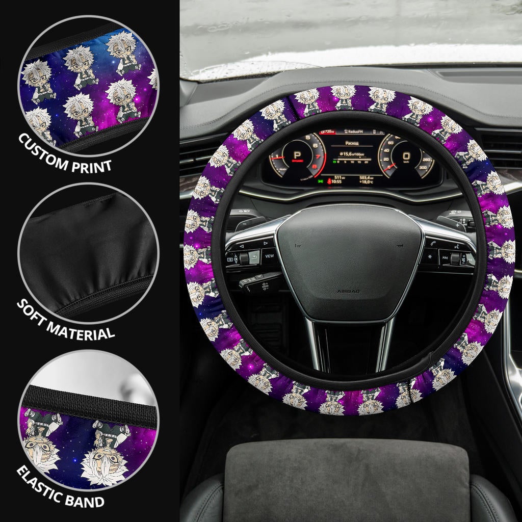 Sanemi Shinazugawa Demon Slayer Anime Premium Custom Car Steering Wheel Cover 1