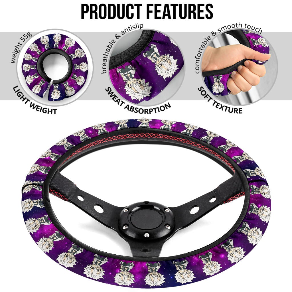 Sanemi Shinazugawa Demon Slayer Anime Premium Custom Car Steering Wheel Cover 1