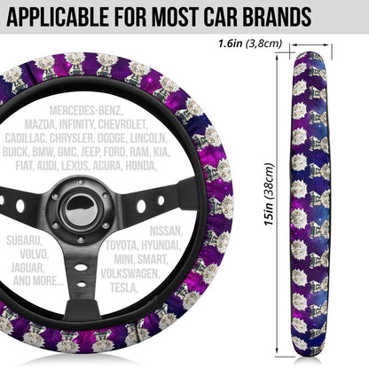 Sanemi Shinazugawa Demon Slayer Anime Premium Custom Car Steering Wheel Cover 1