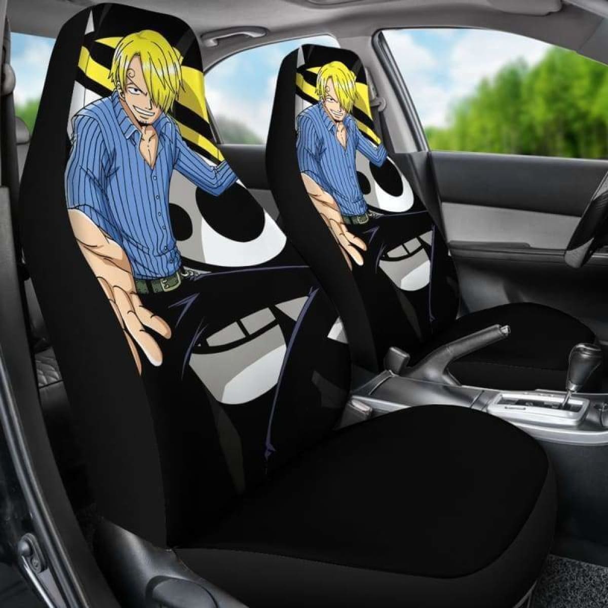Sanji One Piece Car Seat Covers Universal Fit 051312