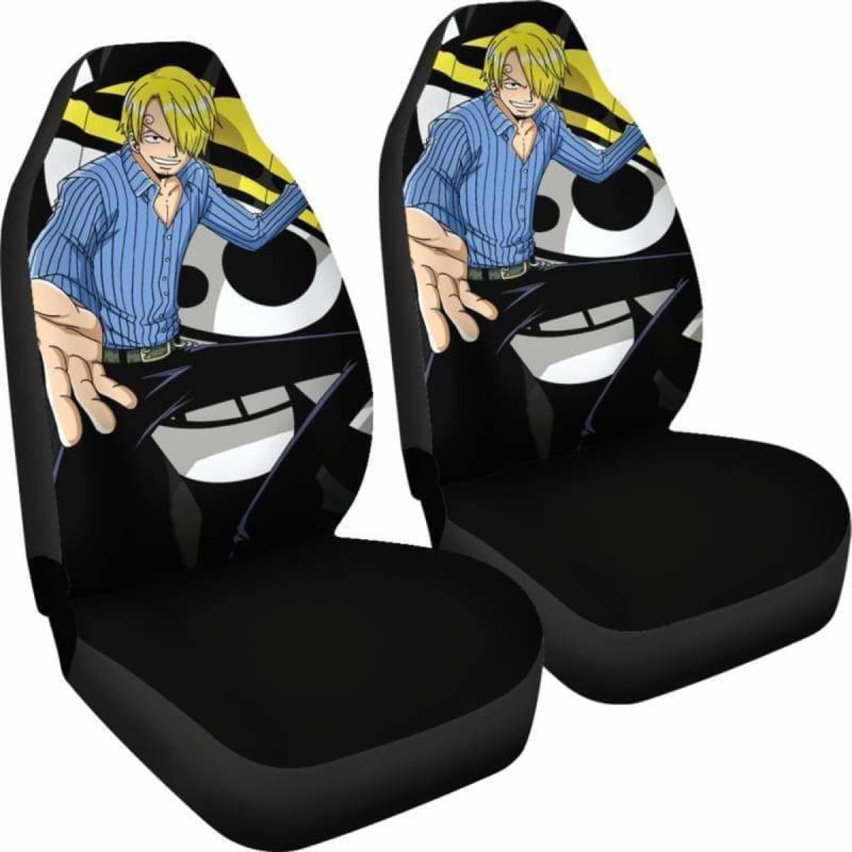 Sanji One Piece Car Seat Covers Universal Fit 051312