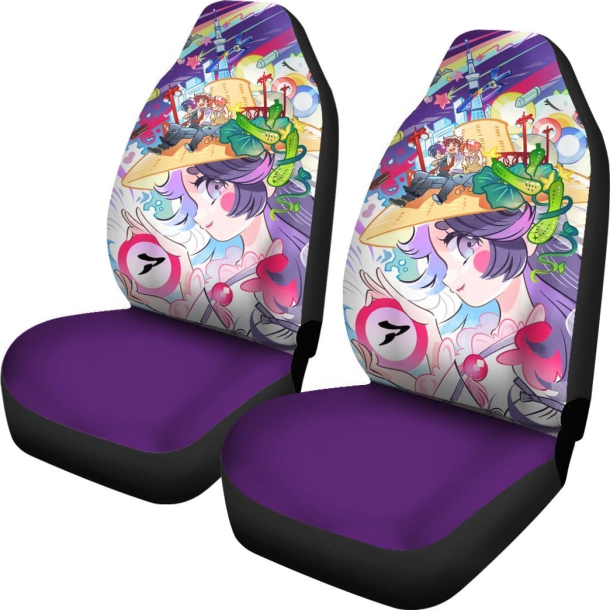 Sarazanmai Cute Best Anime 2020 Seat Covers Amazing Best Gift Ideas 2020 Universal Fit 090505