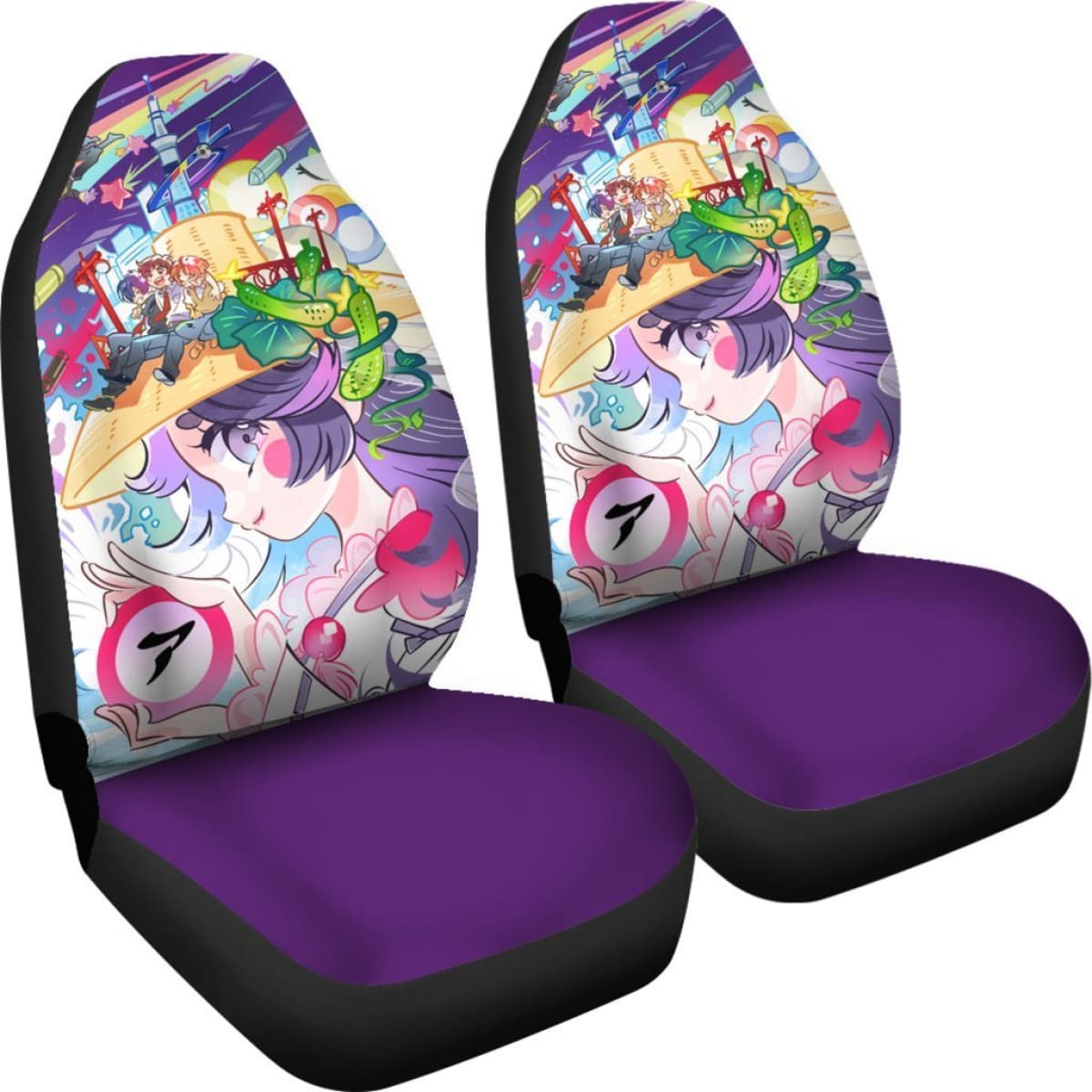 Sarazanmai Cute Best Anime 2020 Seat Covers Amazing Best Gift Ideas 2020 Universal Fit 090505