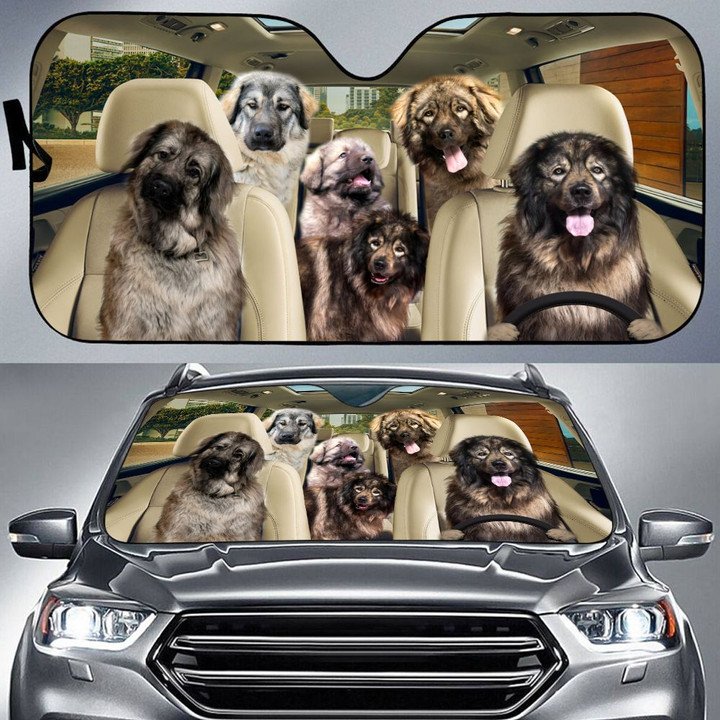 Sarplaninac Car All Over Printed 3D Sun Shade