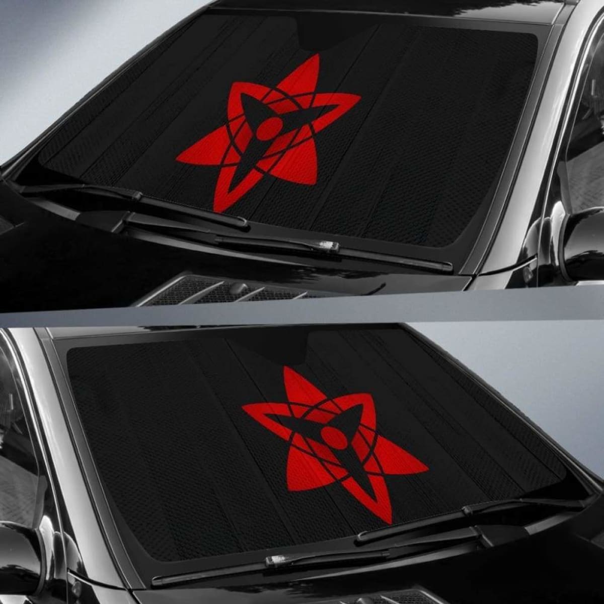Sasuke Magekyo Sharingan Auto Sun Shades 918b Universal Fit