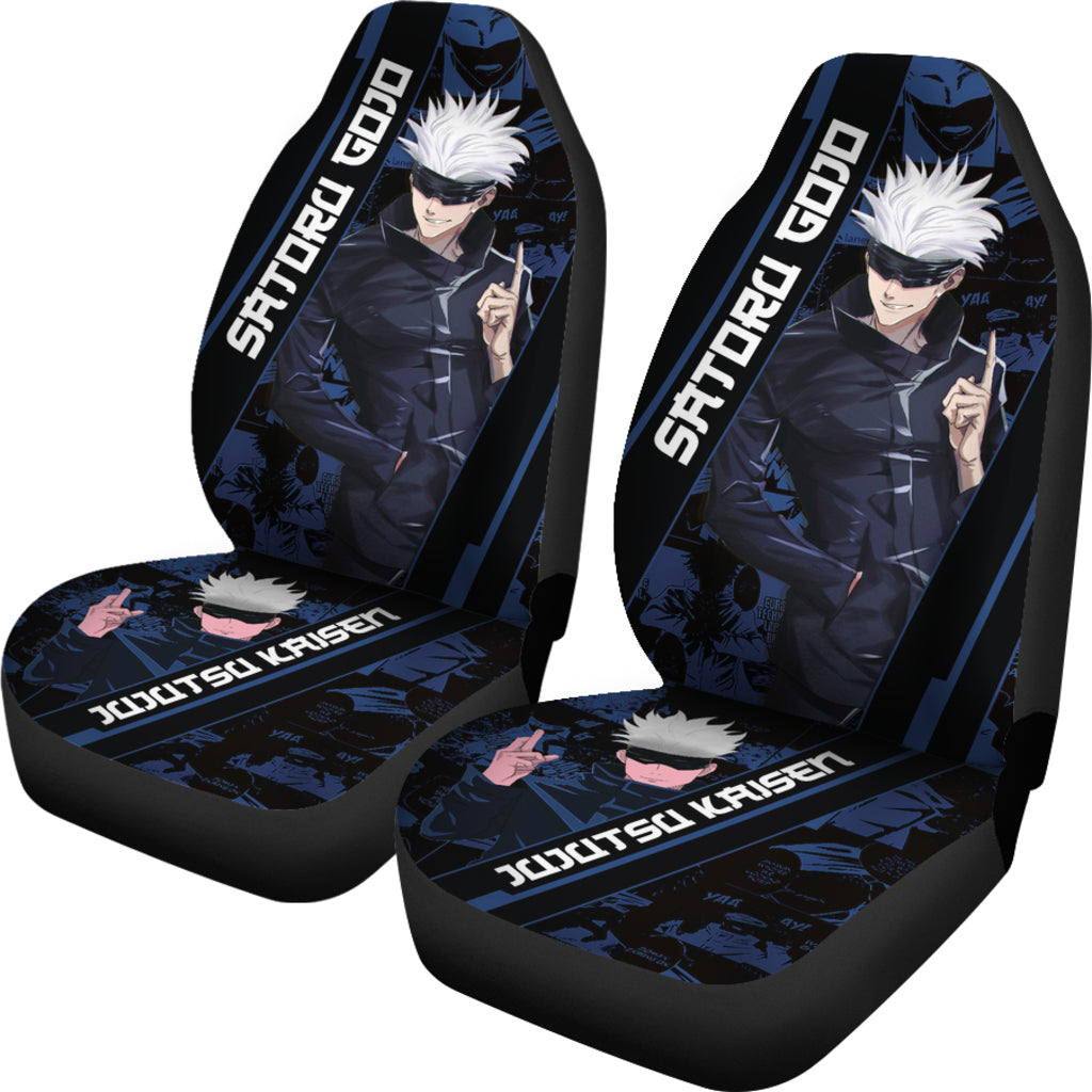 Satoru Gojo Car Seat Covers Jujutsu Kaisen Custom For Fans Ci221222-04
