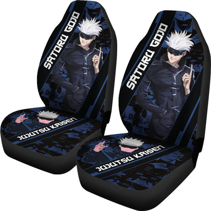 Satoru Gojo Car Seat Covers Jujutsu Kaisen Custom For Fans Ci221222-04