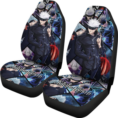 Satoru Gojo Car Seat Covers Jujutsu Kaisen Custom For Fans Ci221222-03