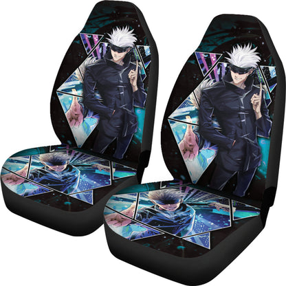 Satoru Gojo Car Seat Covers Jujutsu Kaisen Custom For Fans Ci221222-02