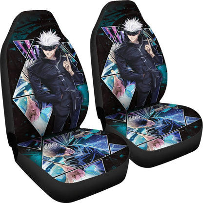 Satoru Gojo Car Seat Covers Jujutsu Kaisen Custom For Fans Ci221222-02