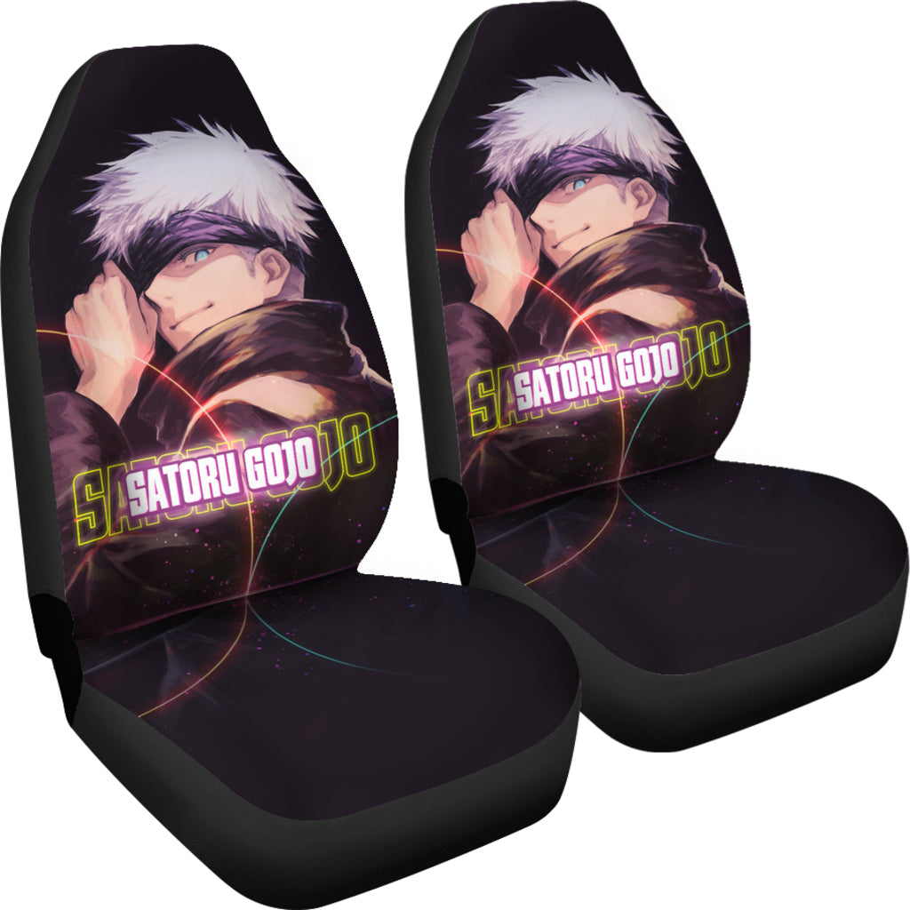 Satoru Gojo Jujutsu KaiSen Car Seat Covers Anime Seat Covers Ci0625