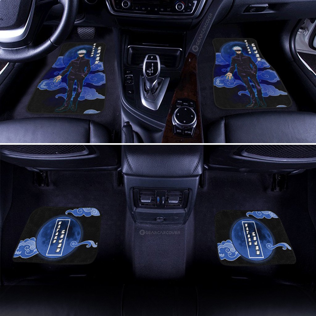 Satoru Gojou Car Floor Mats Custom Jujutsu Kaisen Anime Car Interior Accessories