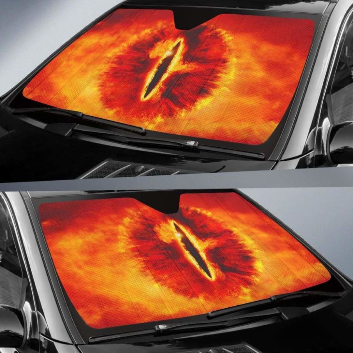 Sauron Eyes Car Auto Sun Shades Universal Fit 051312