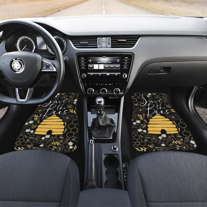 Save The Bees Car Floor Mats Custom Car Accessories