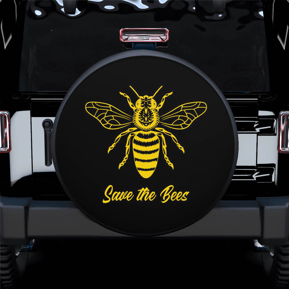 Save the Bees Car Spare Tire