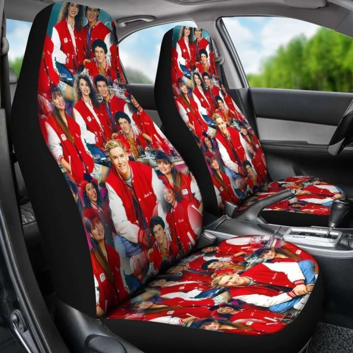Saved By The Bell Car Seat Covers Universal Fit 051012