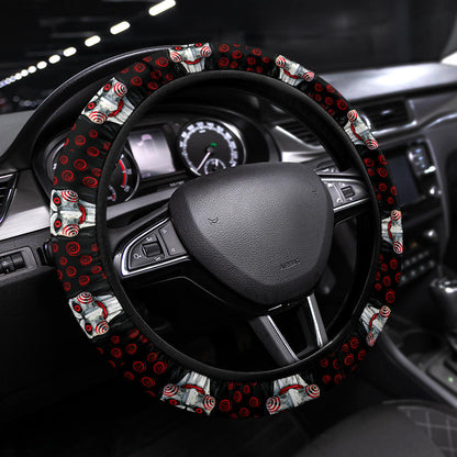 Saw Horror Movies Christmas Premium Custom Car Steering Wheel Cover
