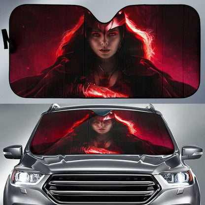 Scarlet Witch 2020 Car Sun Shade amazing best gift ideas 2020 Universal Fit 174503