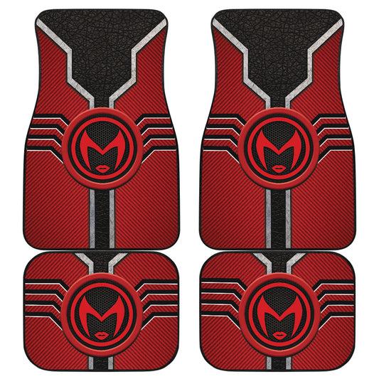 Scarlet Witch Logo Car Floor Mats Custom For Fans Ci230111-09a