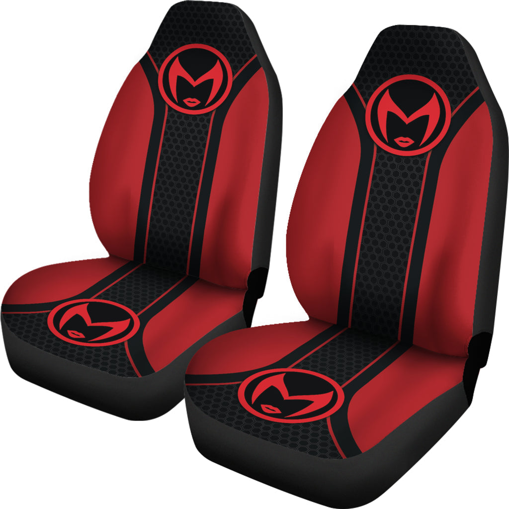 Scarlet Witch logo Logo Car Seat Covers Custom For Fans Ci221229-04