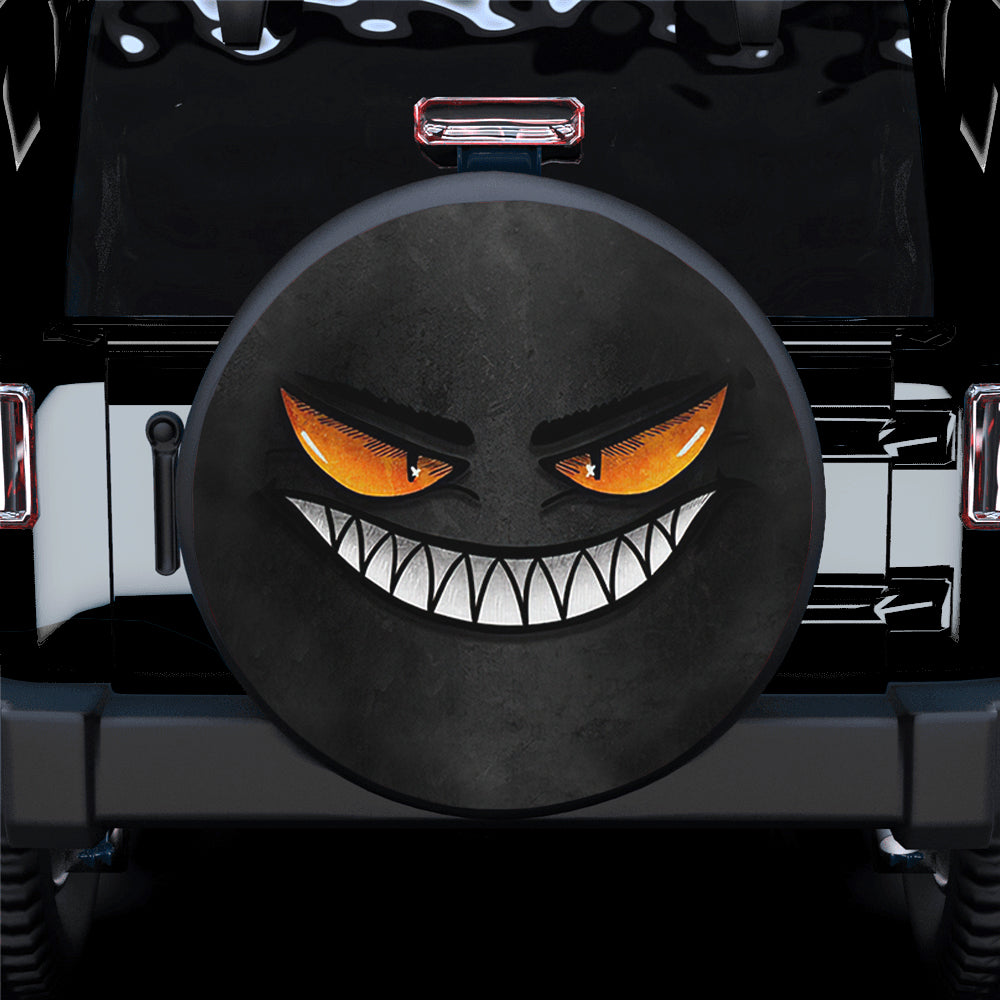 Scary Face Spare Tire Cover