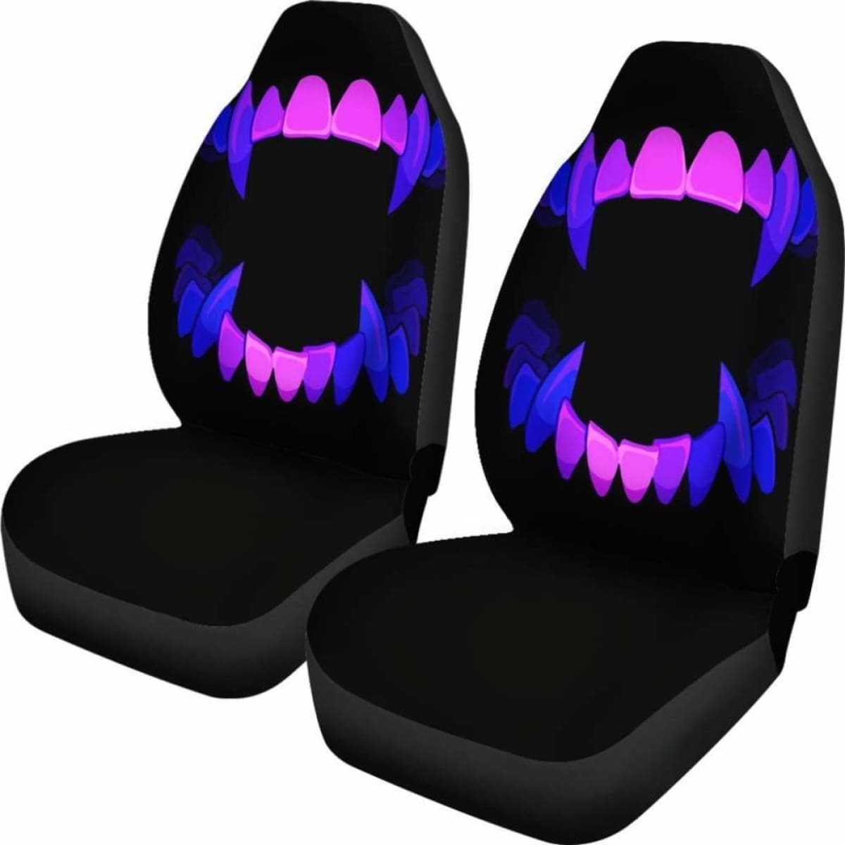 Scary Teeth Seat Covers 101719 Universal Fit