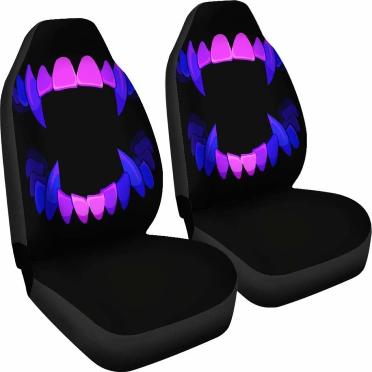 Scary Teeth Seat Covers 101719 Universal Fit