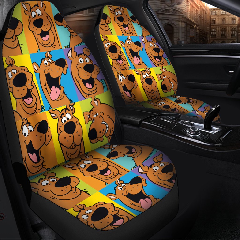 Scooby Doo Face Car Seat Covers