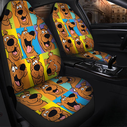 Scooby Doo Face Car Seat Covers
