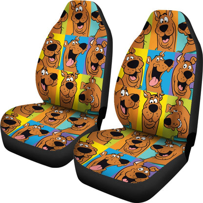 Scooby Doo Face Car Seat Covers