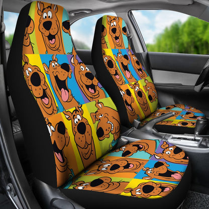 Scooby Doo Face Car Seat Covers