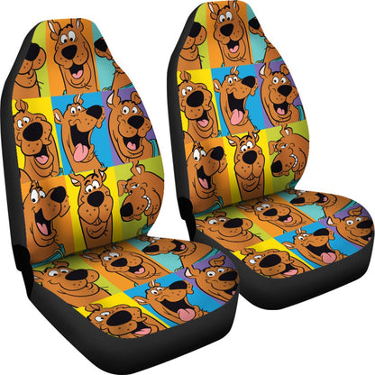 Scooby Doo Face Car Seat Covers