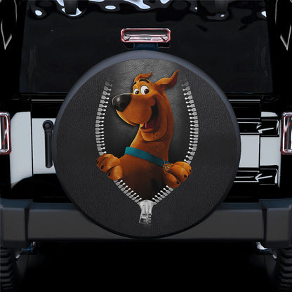 Scooby Doo Zipper Car Spare Tire Cover