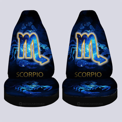 Scorpio Car Seat Covers Custom Zodiac Car Accessories