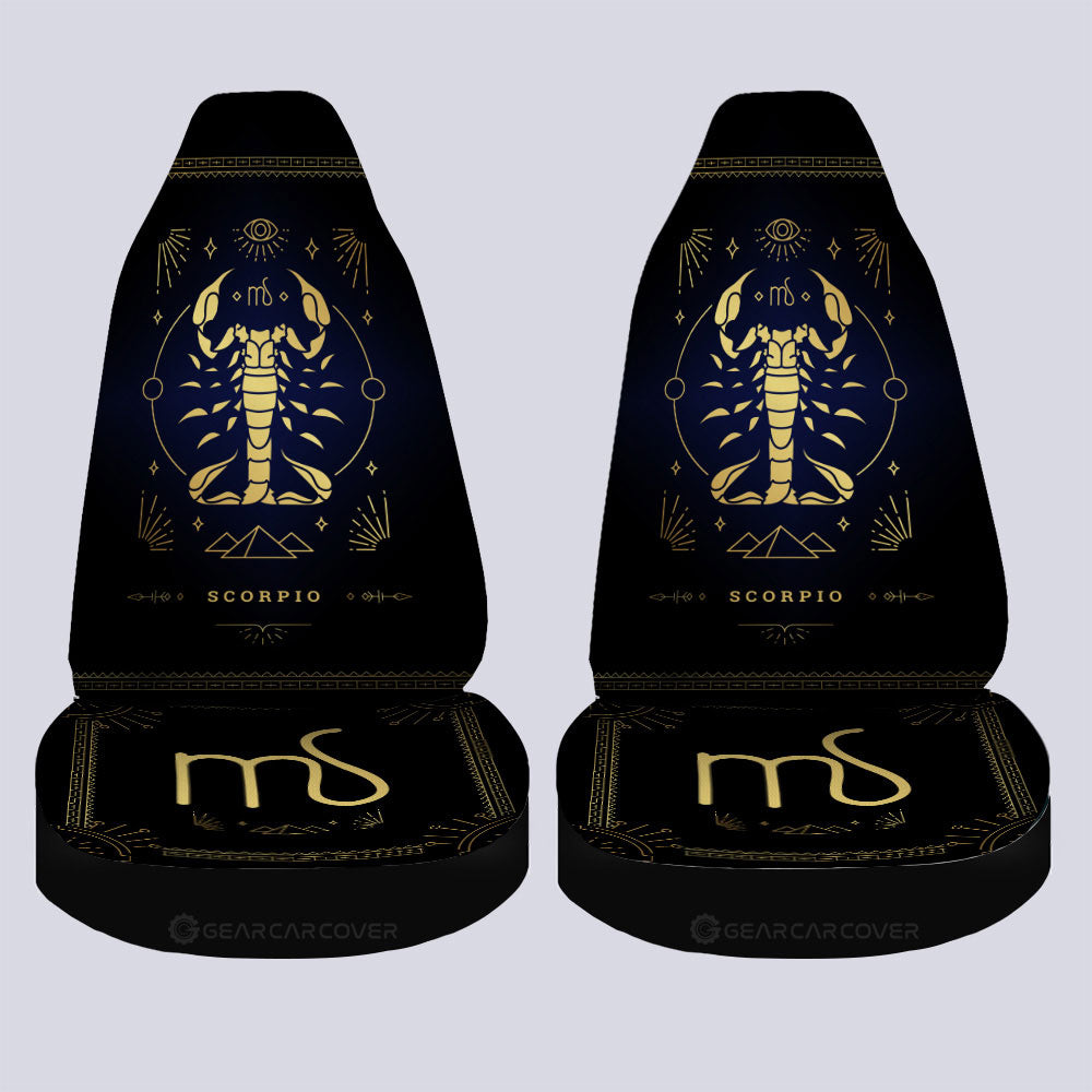 Scorpio Car Seat Covers Custom Zodiac Car Accessories
