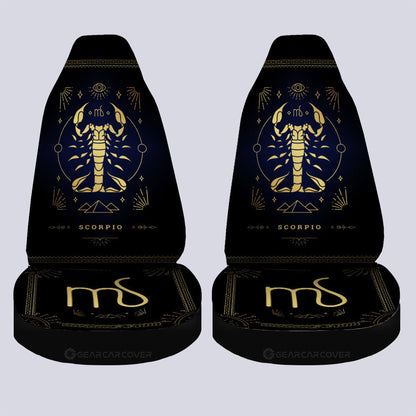 Scorpio Car Seat Covers Custom Zodiac Car Accessories