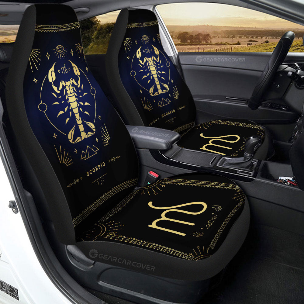 Scorpio Car Seat Covers Custom Zodiac Car Accessories