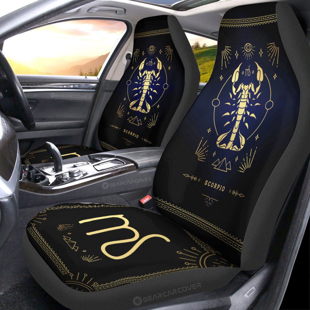 Scorpio Car Seat Covers Custom Zodiac Car Accessories